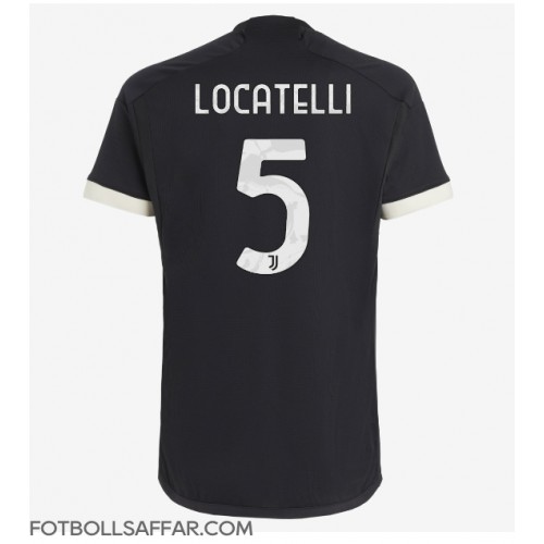 Juventus Manuel Locatelli #5 Tredjeställ 2023-24 Kortärmad